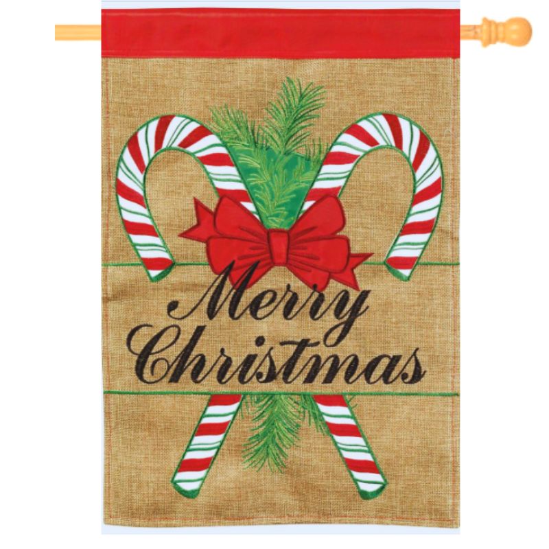 Candy Cane House Flag